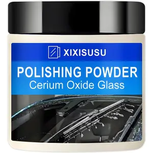 Cerium Oxide Glass Polish, Automotive Glass Polish, Glass Polishing Compound, Oxido De Cerio, Glass Scratch Remover Car Glass Repair Powder for Removing Oil Film, Auto Detailing Supplies - 8 Ounces