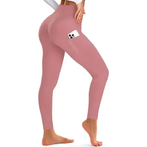 Leggings for Women - High Waisted Full Length Buttery Soft Yoga Pants for Workout Athletic Daily