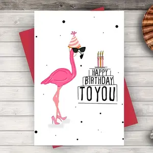 Funny Birthday Greeting Card, Holiday Congratulations Card, Best Gift Card, Friendship Card, High-Quality Paper (card + Envelope)