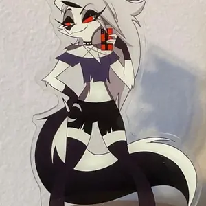 Helluva Boss Loona (with cellphone) Acrylic Standee: 5”