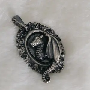 Silver Dragon Pendant