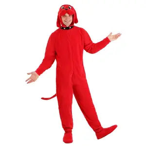 Adult Clifford the Big Red Dog Costume