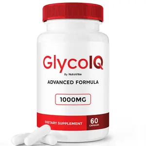GlycoIQ Advanced Formula - Glyco IQ Natural Dietary Supplement for Overall Health & Wellness Healthcare Fitness