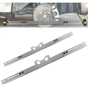 Wheel Alignment Tool Plates, Stainless Steel  Alignment Plate,  Plates Wheel Alignment Tool,  DIY  Alignment Tool, Wheel Alignment Tools Kit for Easy Storage