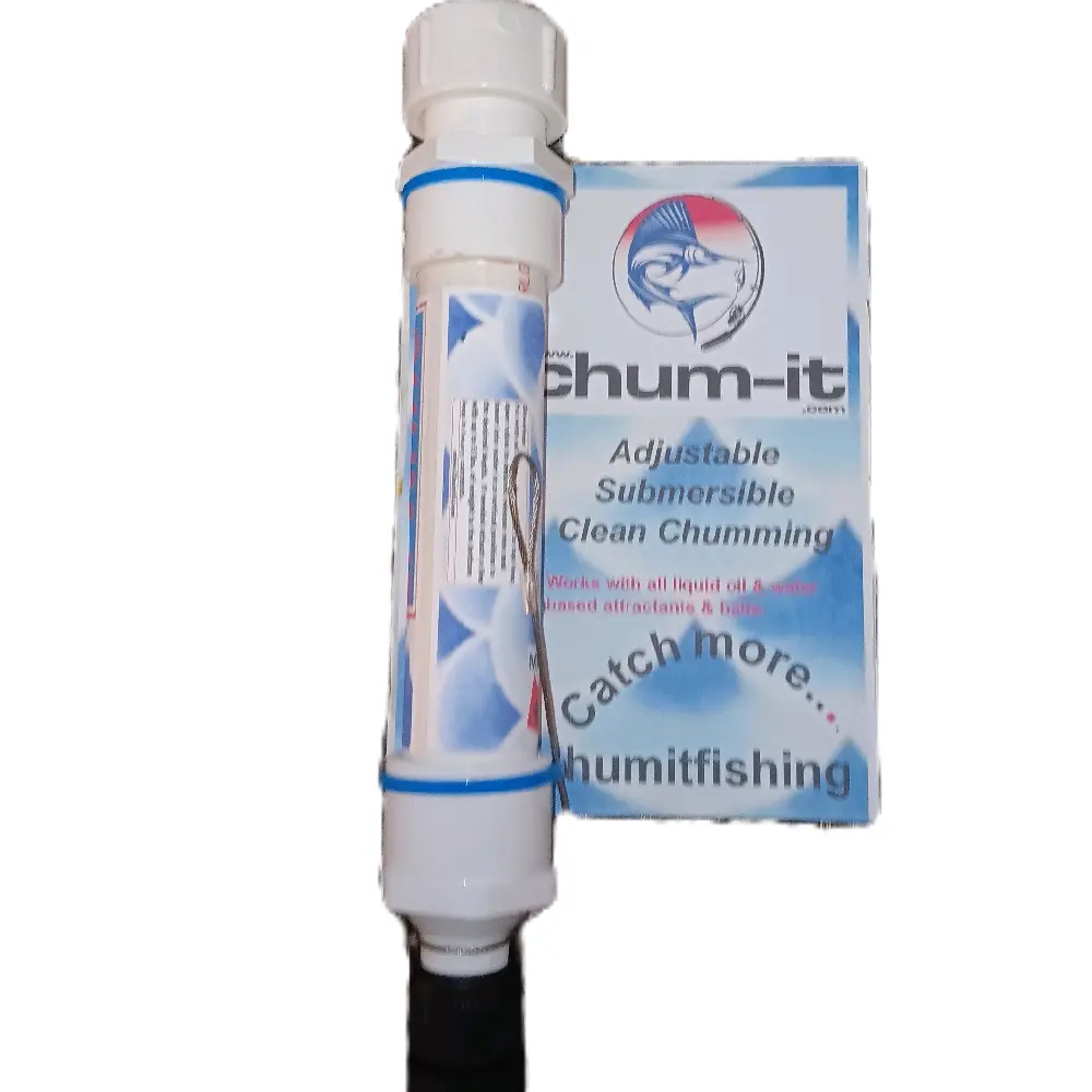Chum It Submersible Liquid Chum Dispenser - 6 oz, Adjustable Release Rate