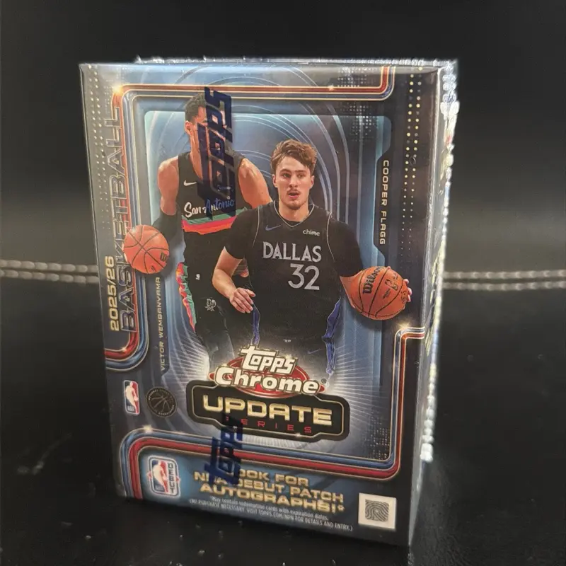 2025-26 Topps chrome update NBA VALUE BOX
