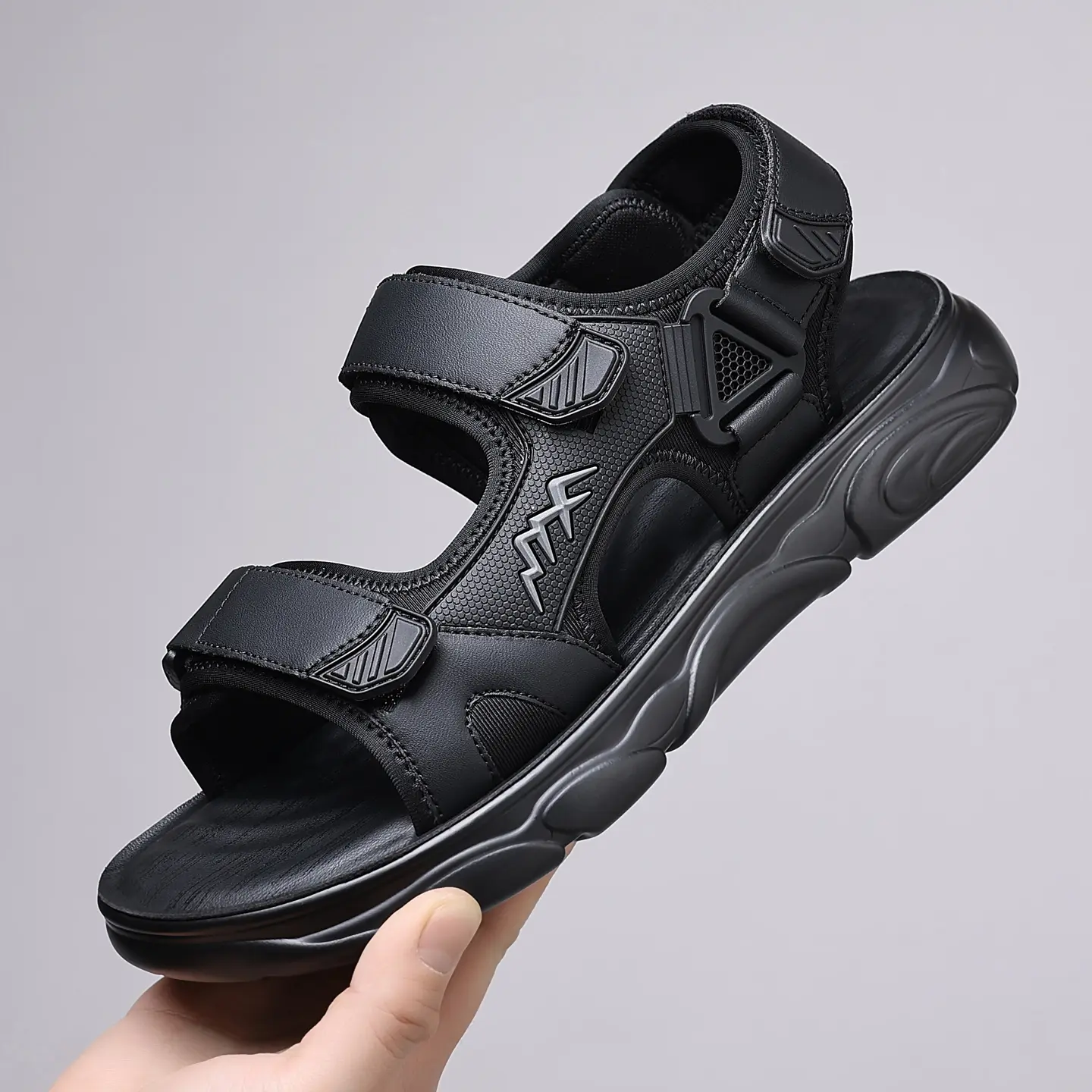 Men's Sandals Arch Support Comfort Outdoor Hiking Sandals with Adjustable Strap Design