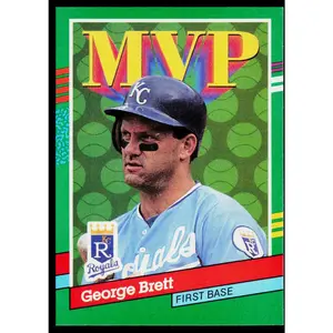 George Brett 1991 Donruss #396 Kansas City Royals