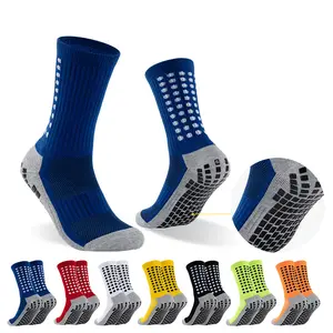 dispensing non-slip football socks adult men and women autumn and winter sports dispensing thickened towel bottom medium tube basketball socks