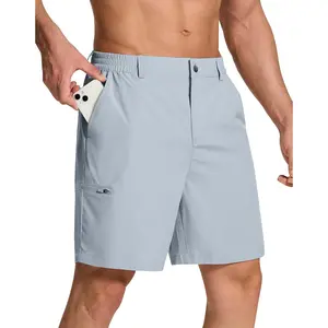 Mens Stretch Golf Shorts with 6 Pockets Dry Fit 7 Inch Inseam Lightweight Dress for Hiking Work CasualGift