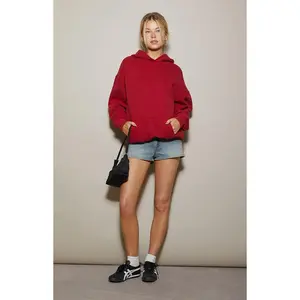 Pacsun Women's Ultra Soft Fleece Core Washed Pullover Hoodie Pacsun Women's Ultra Soft Fleece Core Washed Pullover Hoodie