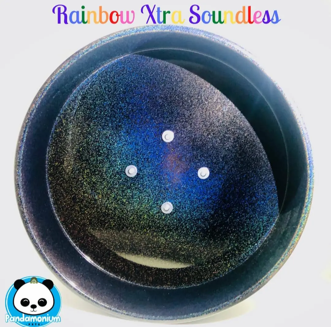 Rainbow XTRA Soundless Spinner- Xtremely LIGHT! Pandaonium Pets original spinner