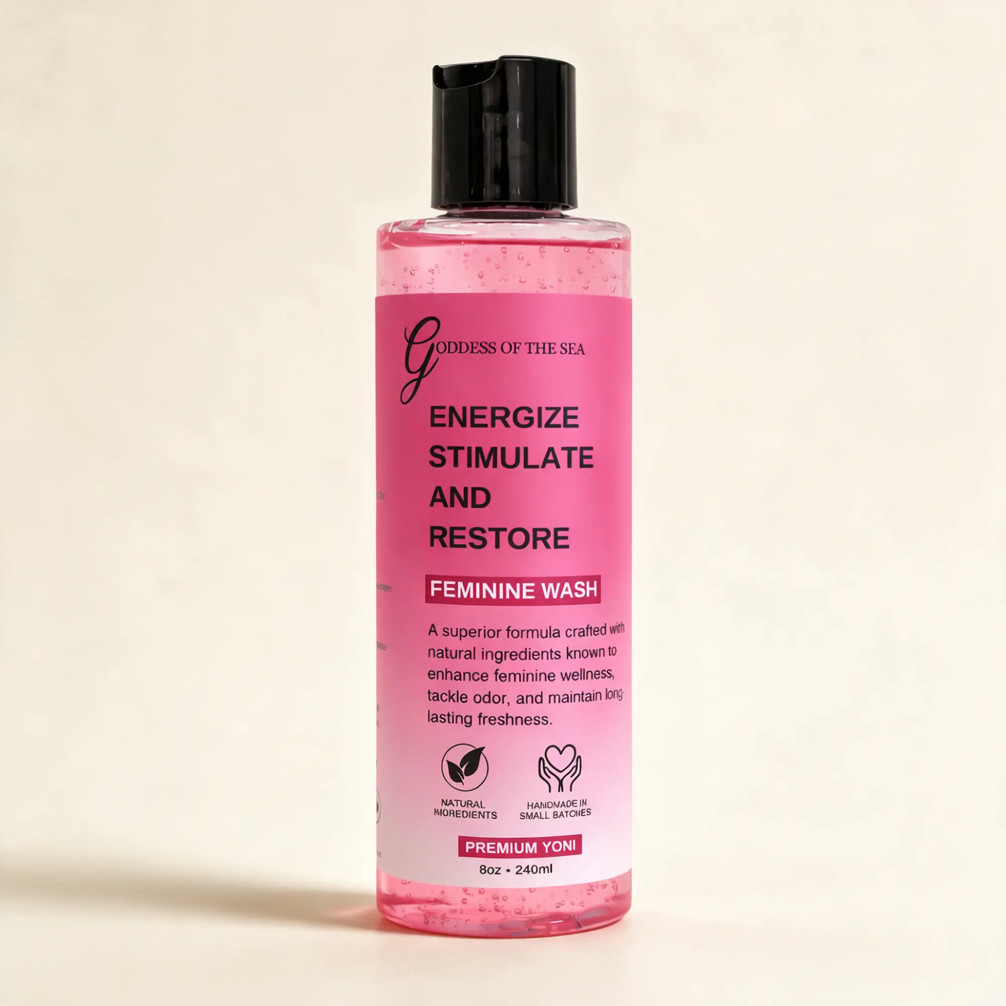 Premium Yoni Feminine Wash - | Maximum Odor Protection, pH Balance & Freshness |
