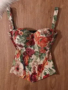 French Style Vintage Corset Top