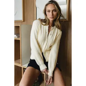 Marissa Knit Sweater in Ivory - FINAL SALE