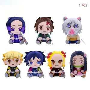 Demon Slayer Plush Toy, Kyojuro Rengoku & Nezuko Kamado Soft Adorable Stuffed Animal, Soft Stuffed Doll, Anime Collectible Figure, Perfect Gift for Fans