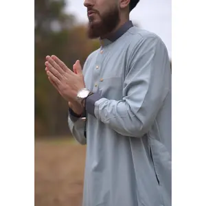 Luxury Signature Thobe - Gold Buttons