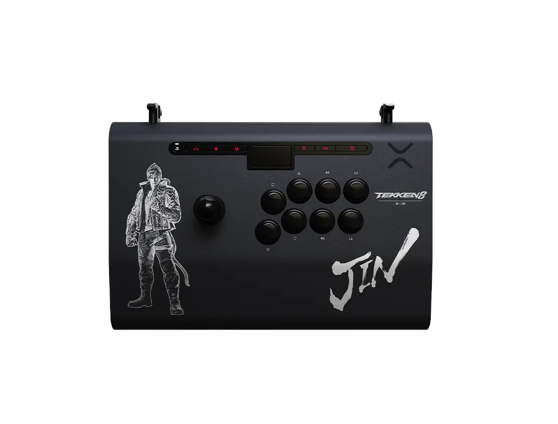 TEKKEN 8 Victrix™ Pro FS Arcade Fight Stick for PlayStation and PC - Authentic 30mm Sanwa Denshi buttons and patented Link 2 Detachable Joystick on Sanwa JLF Base