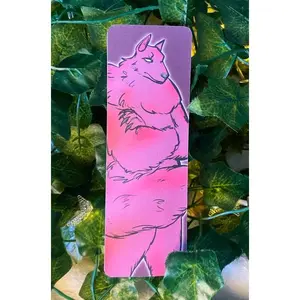 Colorful Werewolf Original Bookmark