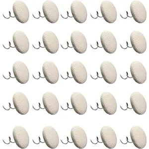 25PCS 18mm Upholstery Twisted Pins Sofa Nail Spiral Nails Bedside Decorative Pins Bed Skirt Edge Holder for Decorative Arm Cover Cufflinks Headwear