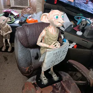 hand painted 2 foot house elf Sculpture Print