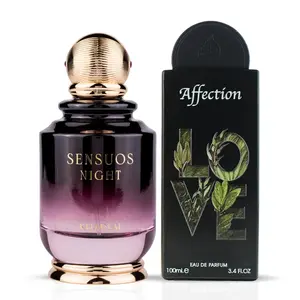 Affection Eau de Parfum Spray 100ml (3.4 oz) by Lattafa Pride & Sensuos Night Eau de Parfum Spray 100ml (3.4 oz) By Khadlaj (Bundle)