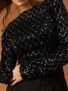 Thalia sequin bodysuit