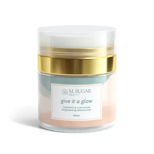 GIVE IT A GLOW TURMERIC & ECHINACEA BRIGHTENING FACIAL MOISTURIZER Lightweight Skincare
