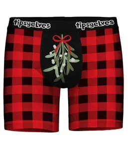 Men's Mistletoe Boxer Briefs