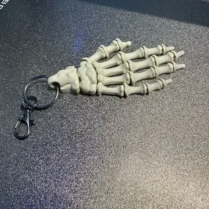 3d Printed Skeleton Hand Keychain