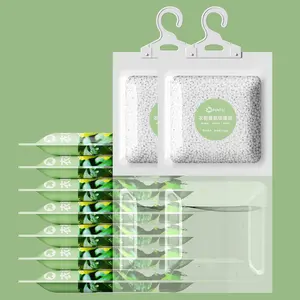 Reusable Dehumidifier Bag, 2 Counts/pack Hanging Dehumidifier Bag, Moisture-proof Dehumidifier Bag for Wardrobe, Home Care Supplies, Hangable