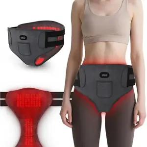 Red Light Therapy Heated Waist Belt with Triangle Pad Design for Lumbar Abdomen Warming & Menstrual Pain Relief Essential For gf Gift