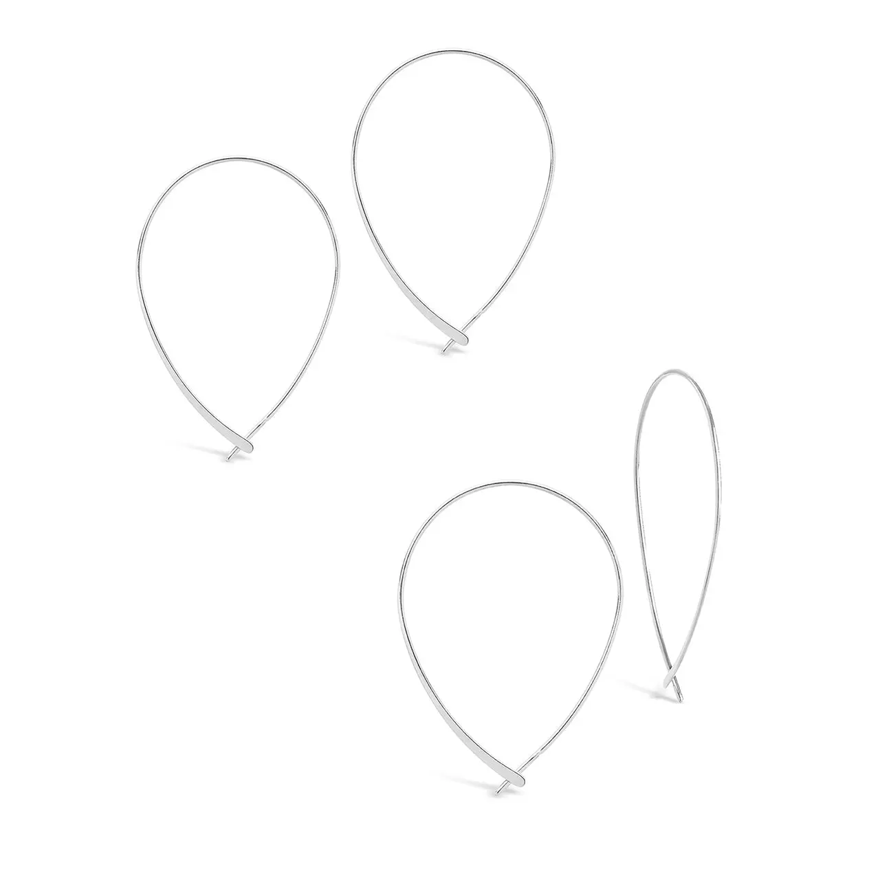 Polished Silver - Set of 2