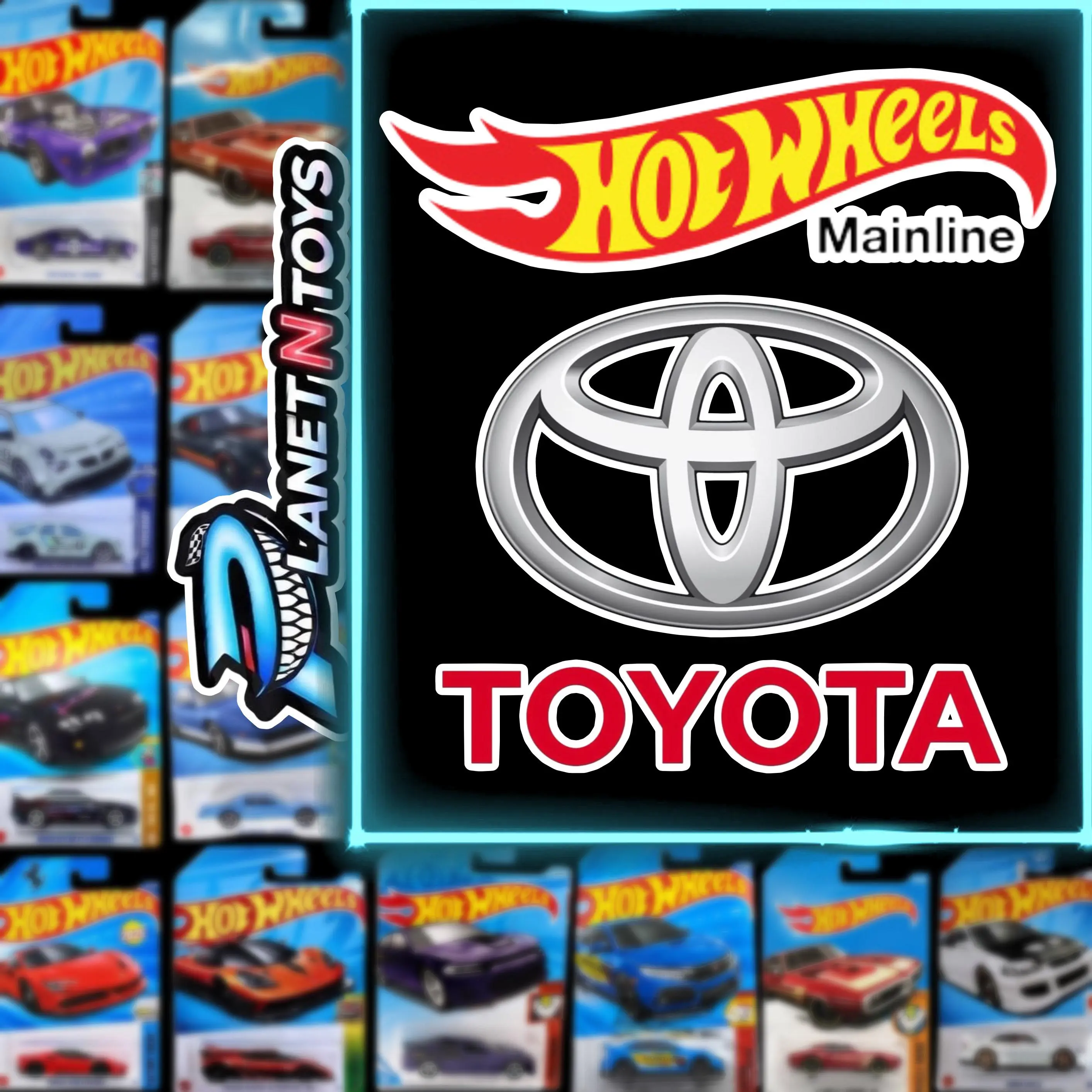 Hot Wheels Toyota Diecast Cars –  1:64 Scale | JDM