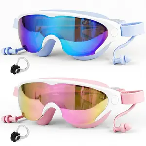2026 Kids Swim Goggles 2 Pack, Anti-Shattered UV Leak Fog Lens Toddlers Swimming Goggles for Kids Boys & Girls 3-15 #Summervibes