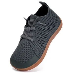 WateLves Toddler Little Kids Wide Barefoot Shoes Boys Girls Minimalist Sneakers Lightweight Breathable Walking Shoes | Naturally Splay | Flexible Fit