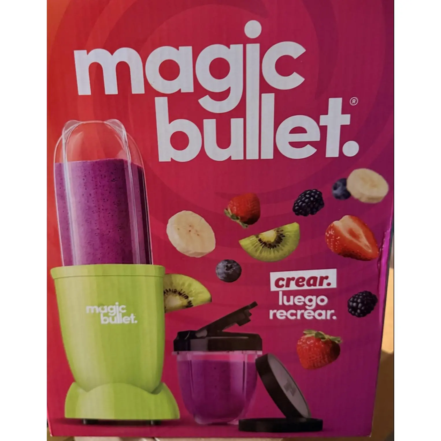 Magic Bullet Blender - Create & Re-create with Fresh Fruits & Vegetables - Perfect for Smoothies & More