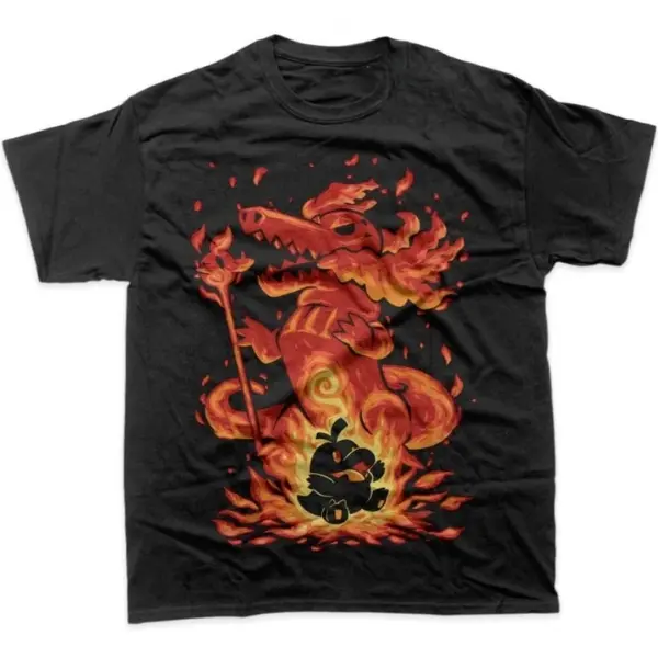 Fuecoco vs Skeledirge Graphic Tee, PKM  Shirt, Anime Vintage Shirt, Anime Merch, Stylish Crew Neck Short Sleeve T-Shirts ,Streetwear for Men, for Women, Gift Anime Fans