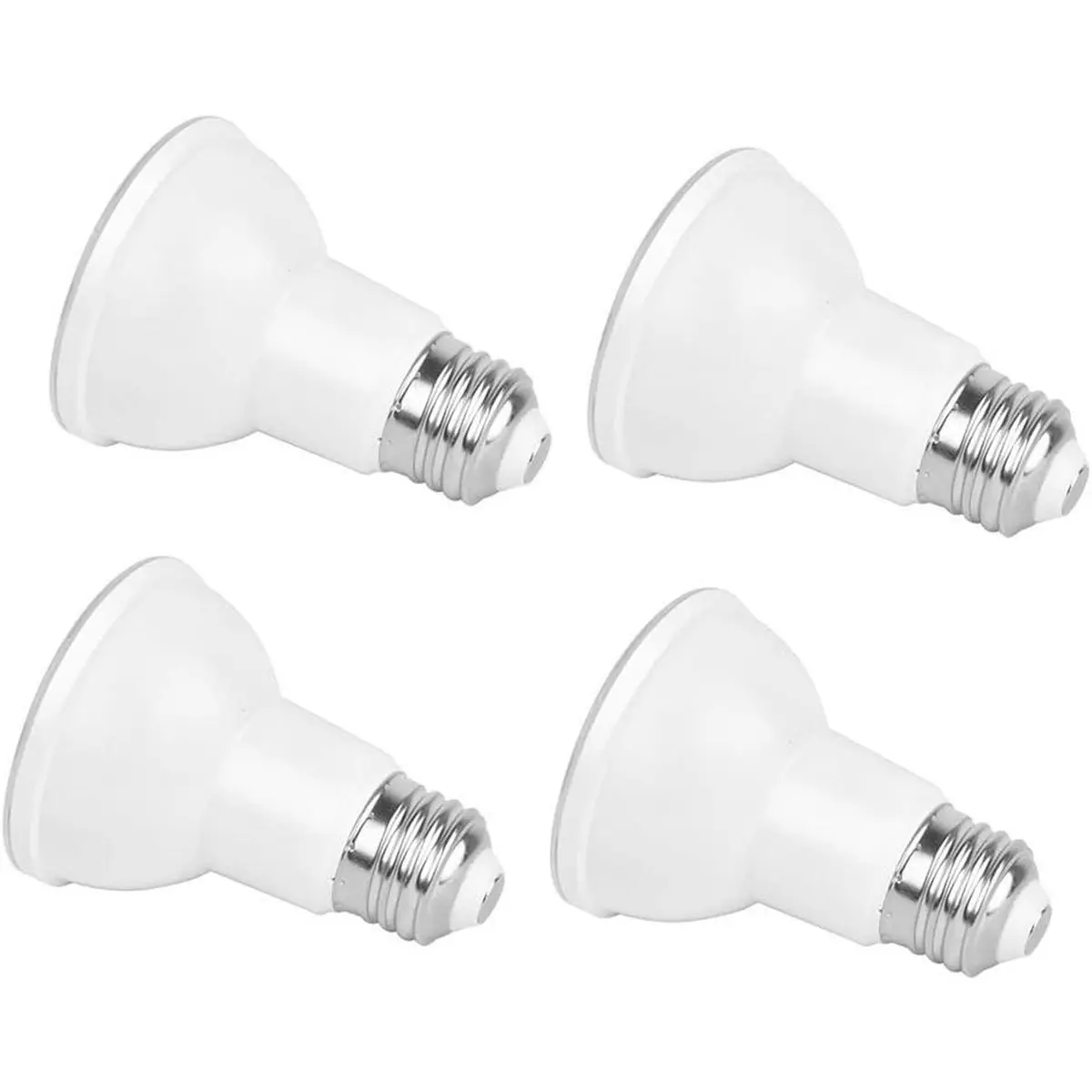 4-Pack PAR20 LED Bulb Soft White Dimmable 7W 50W Halogen Equivalent 550lm par 20 Narrow spot 40 Degree Beam Angle Spot Light 2700K E26 Base