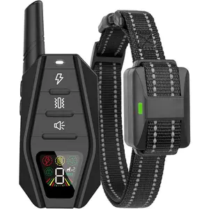 Shock Collar for Dogs - 3300ft Waterproof Rechargeable Dog Electric Training Collar with Remote for Small Medium Large Dogs with Beep, Vibration, Safe Shock Modes (10-100 Lbs)