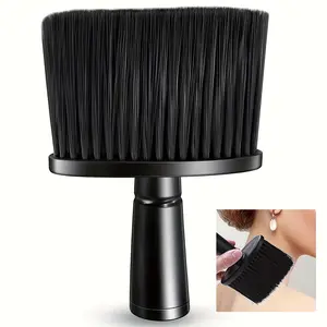 1 Pc Soft Hair Brush Neck Face Duster Hairdressing Hair Cutting Cleaning Brush, Professional Hairdresser Neck Brush for Barber Salon Hairdressing Styling Tool