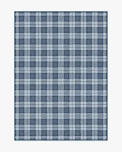 Birke Blue Flatwoven Rug