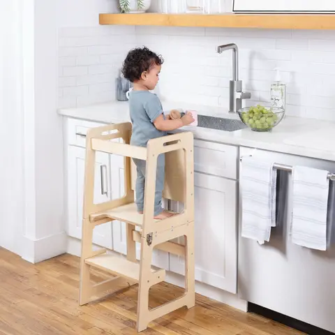 Date | 4-in-1 Kitchen Tower & Desk
