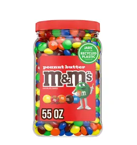 M&M'S Peanut Butter Milk Chocolate Candy, 55 oz.