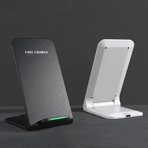 15W Foldable Wireless Charger Stand, Super Fast Charging, 1 Count Charger, Mobile Phone Charger, Portable Wireless Charger Compatible with iPhone Samsung Huawei