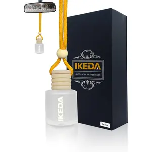 Car Air Fresheners for Men |   Coconut Smell Air Freshener Car |   Strong Perfume Car Hanging Diffuser with Odour Eliminaor Technology |   Car Accessories for Men |   Car Scents Air Fresheners by Ikeda