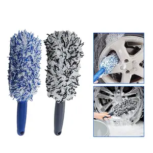 Soft Microfiber Ultra-Absorbent Padded Wheel Towel Brush