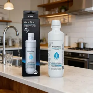 ADQ747935 Replacement for LG LT1000P LT1000 Kenmore Elite 9980 LT1000PC, MDJ64844601 ADQ74793501, LMXS28626S, LFXS26973S, Refrigerator Water filter , RWF4700AC, single Pack