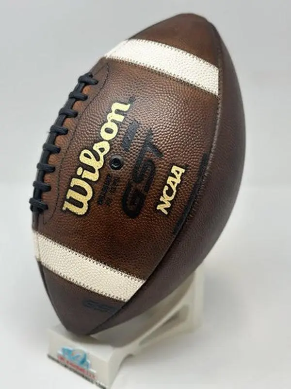 Wilson GST Leather Football Fully Game Prepped + Half-Size Tacky Bar and Brush