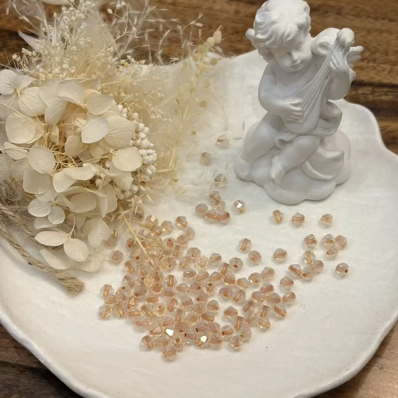 4mm  Bicone Beads